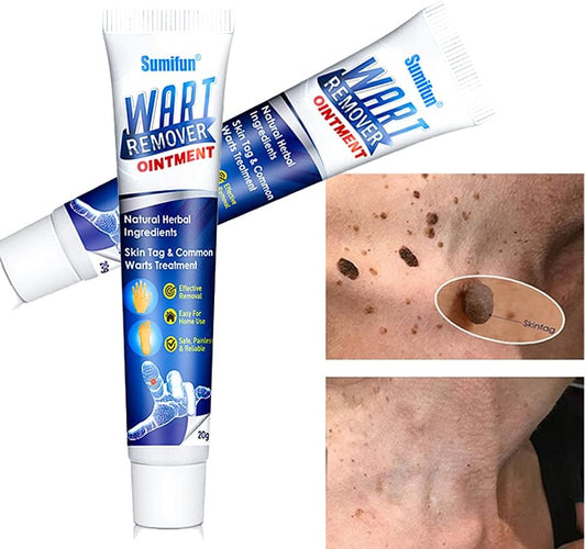 Pommade Anti-Verrues Sumifun 20g — Traitement naturel skin tag et verrues