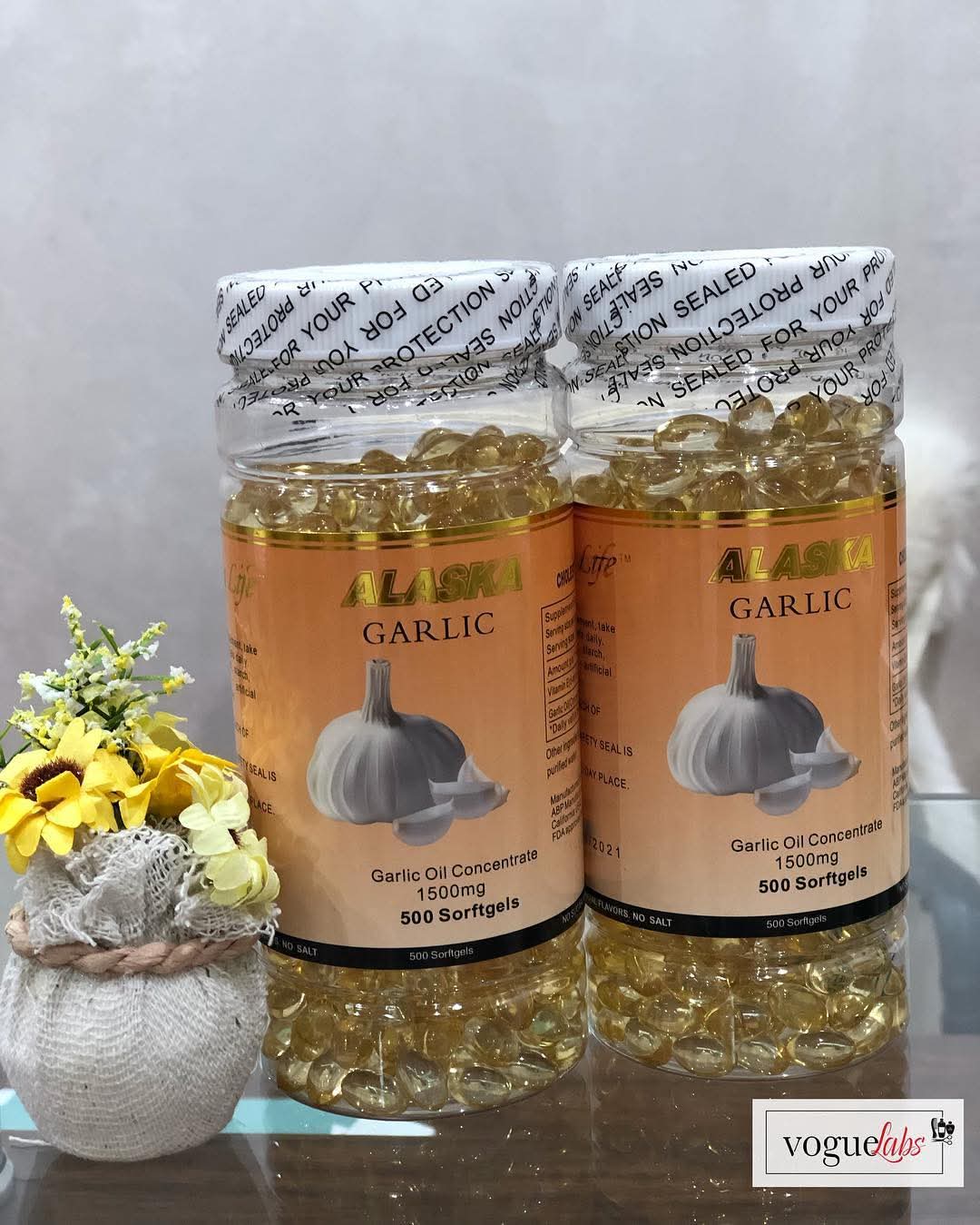 Alaska Garlic Oil 1500mg — Protégez Votre Cœur, Boostez Votre Immunité Naturellement