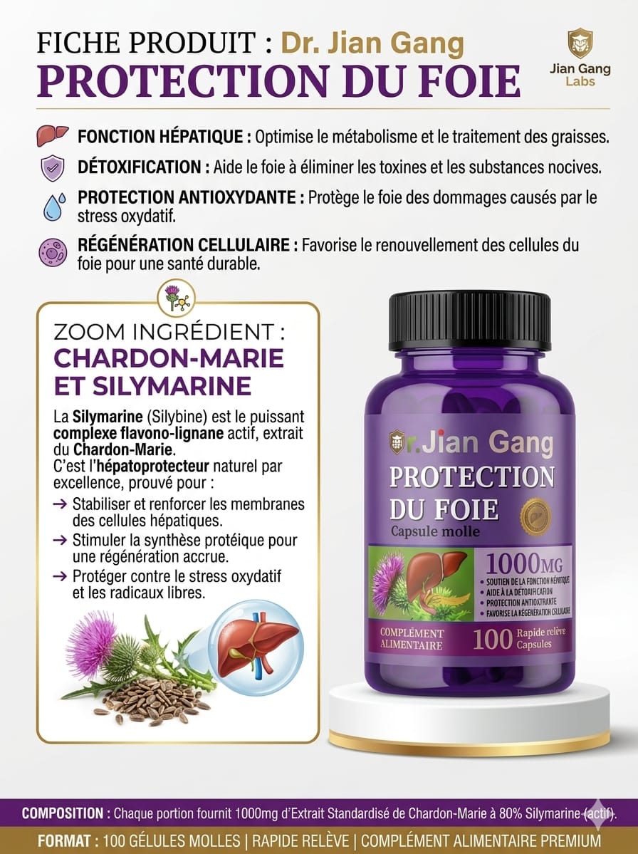 Pack Complément Hépatique – Liver Tea + Protection du Foie Jian Gang