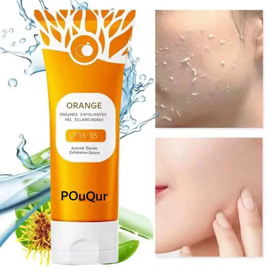 Gel Exfoliant à l'Orange — Peau Lisse & Éclatante dès la 1ère Utilisation